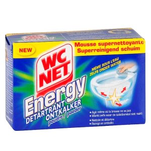 Atkaļķojošs pulveris - putas WC net klozetpoda tīrīšanai 6x 60gr.