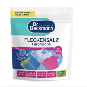 Traipu izņemšanas sāls tekstilam Dr.Beckmann Fleckensalz Oxi Power 400gr (Vācija)