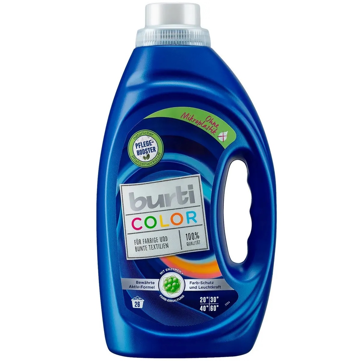 Līdzeklis KRĀSAINA tekstila mazgāšanai burti Color 26x, 1,45L (Vācija)