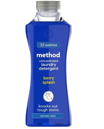 Method veļas mazgāšanas gēls Berry Splash 33x, 990ml (Beļģija)
