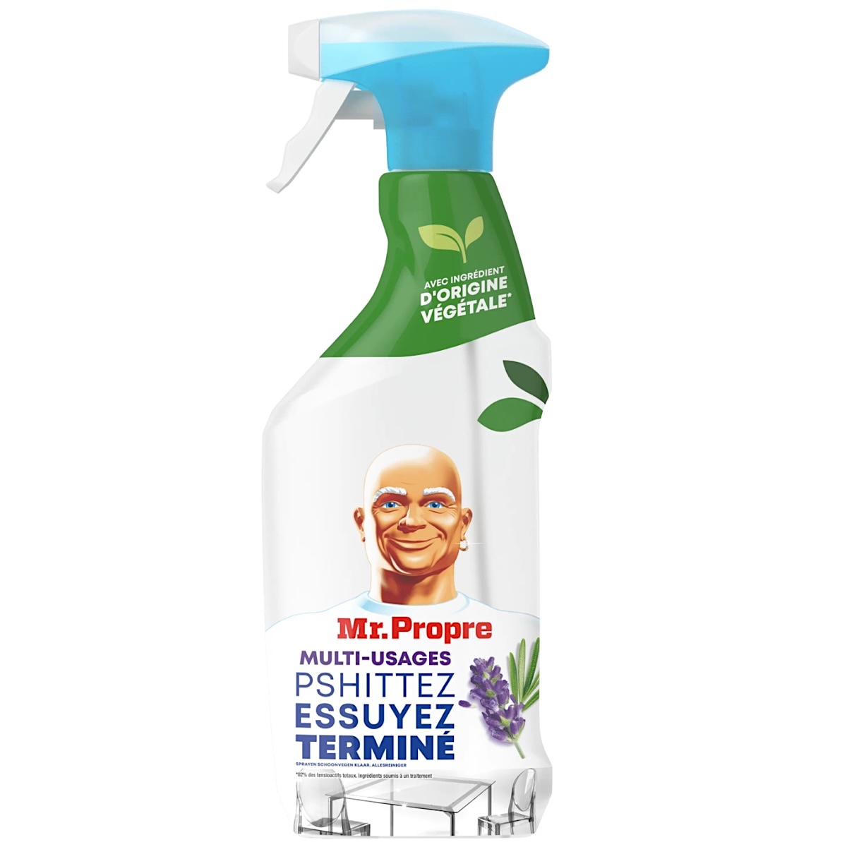 Universāls virsmu uzkopšanas līdzeklis Mr.Proper lavanda&rozmarīns 800ml