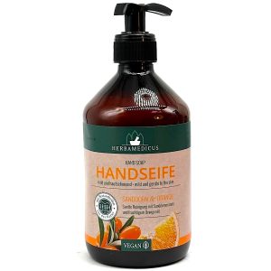Šķidrās ziepes Herbamedicus Smiltsērkšķis&Apelsīns, 500ml (Vācija)