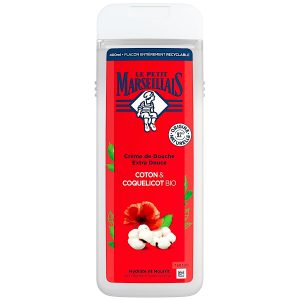 Le Petit Marseillais krēmveida dušas želeja - Kokvilna un Magone, 400ml (Francija)
