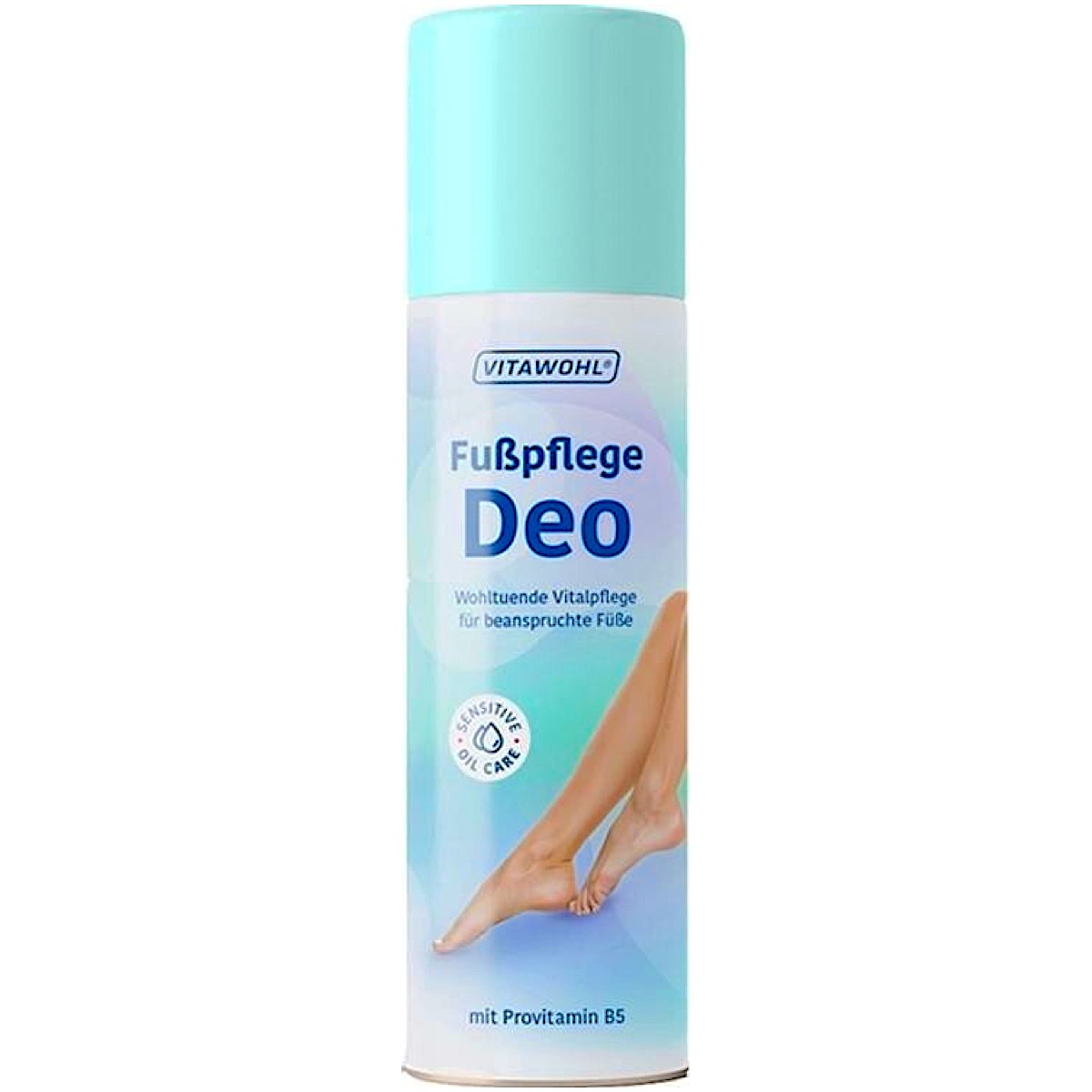 Pēdu dezodorants Vitawohl ar provitamīnu B5, 200ml (Vācija)