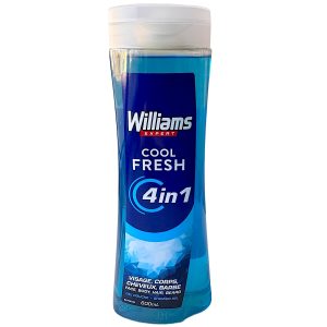 Dušas želeja/šampūns Williams Expert Cool Fresh, 600ml (Francija)