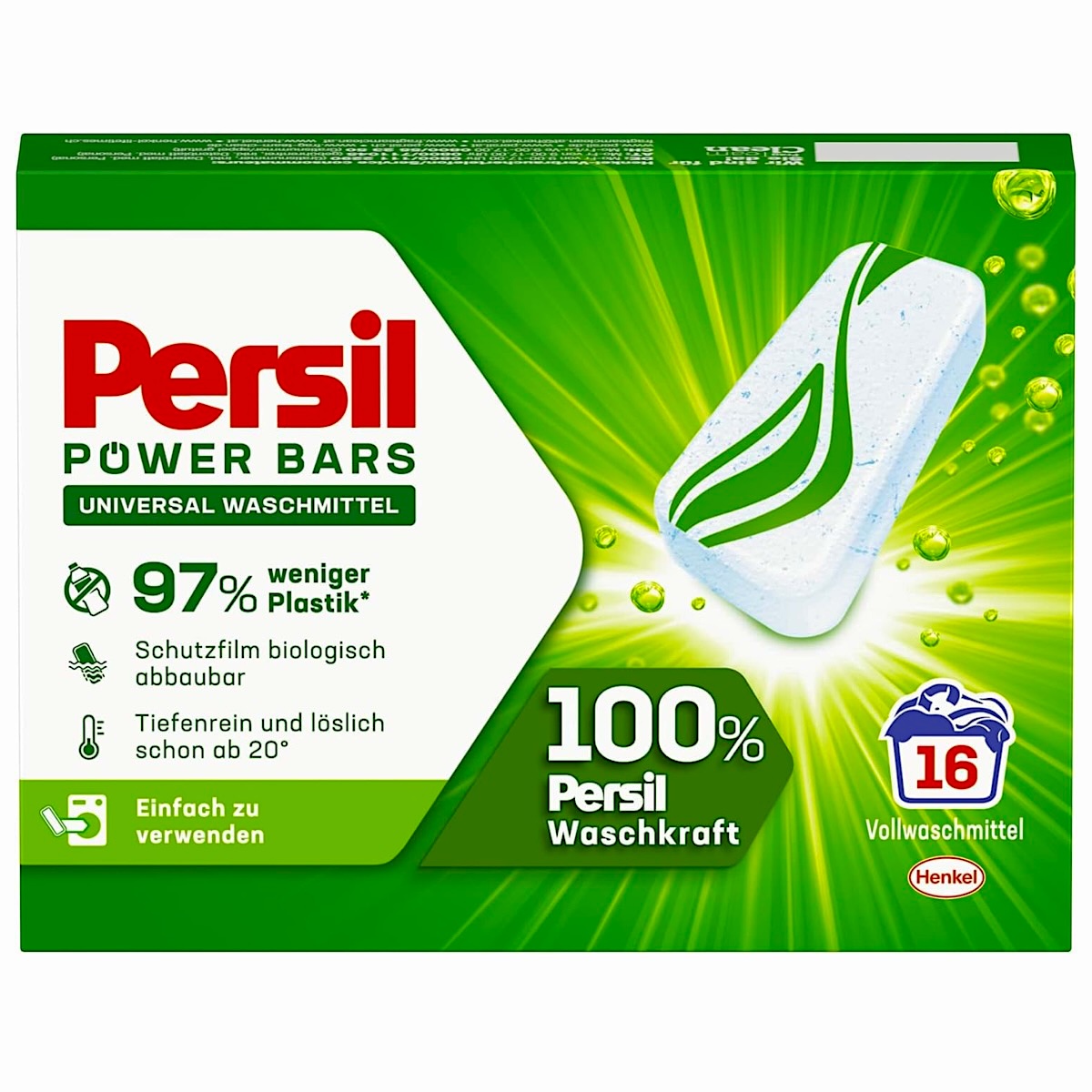 Veļas pulvera tabletes Persil UNIVERSĀLAS 16x (Vācija)