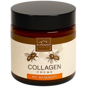 Kolagēna krēms ar bišu indi sejai un dekoltē zonai, 100ml, (Vācija)