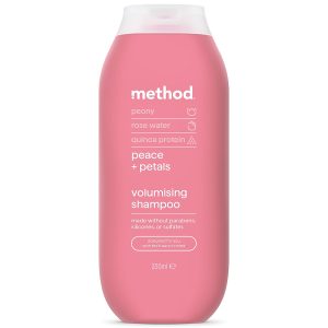 Šampūns matu apjomam Method "Peace Petals" 350ml, (Beļģija)