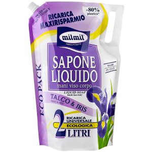 Šķidrās roku ziepes Mil Mil Talks & Īriss 2l (Itālija)