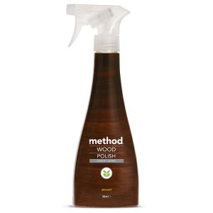 Method wood polish Almond spray uzkopšanas līdzeklis koka virsmām 354ml (Beļģija)