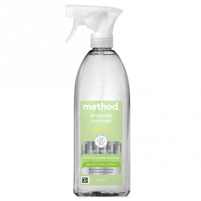 Method Limescale Remover kaļķakmens tīrīšanas līdzeklis Spicy Lime 828ml (Beļģija)