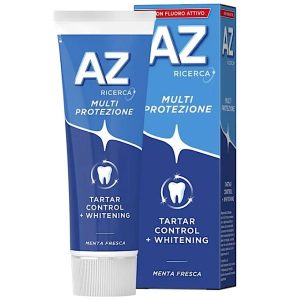 AZ zobu pasta pret zobakmens veidošanos, baltinoša 75ml (Itālija)