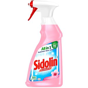 Stiklu tīrīšanas līdzeklis Sidolin ar BIO alkoholu 500ml