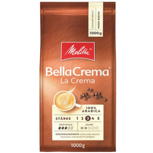 Melitta kafijas pupiņas Bella Crema La Crema 1kg