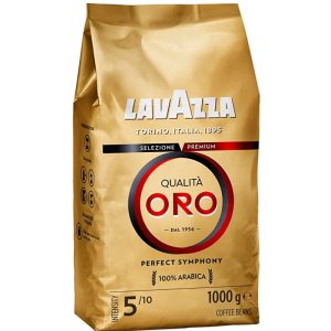 Lavazza kafijas pupiņas Qualita Oro 1kg